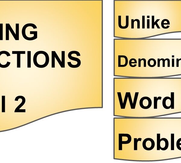 2 Adding Unlike Denominators Word Problems