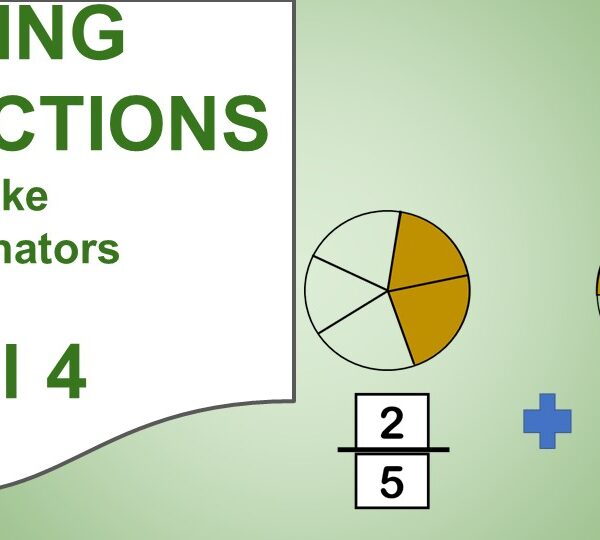 4 Adding unlike denominator