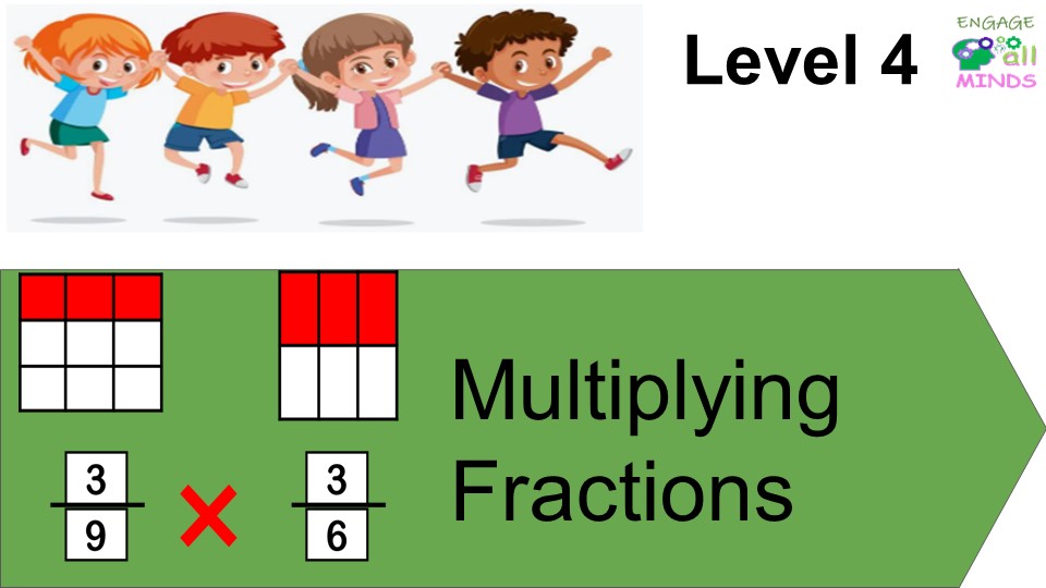 4 Fractions (Multiplying) 4 Multiplying Fractions - Image 1