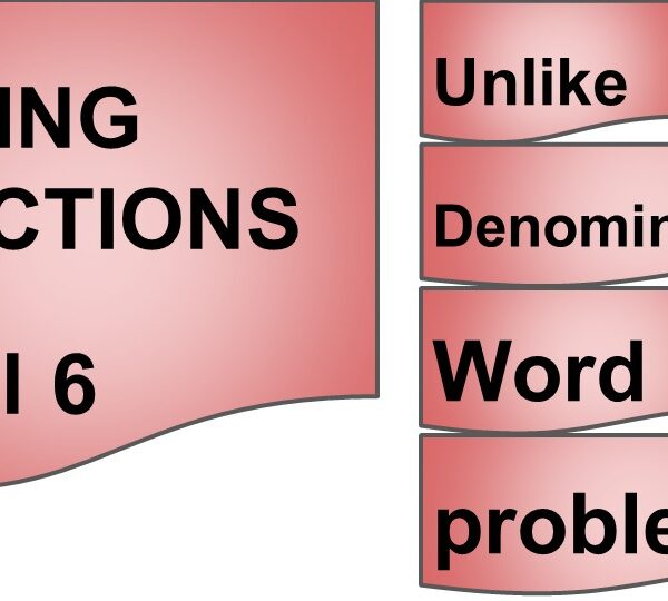 6 Adding Unlike Denominators Word Problems