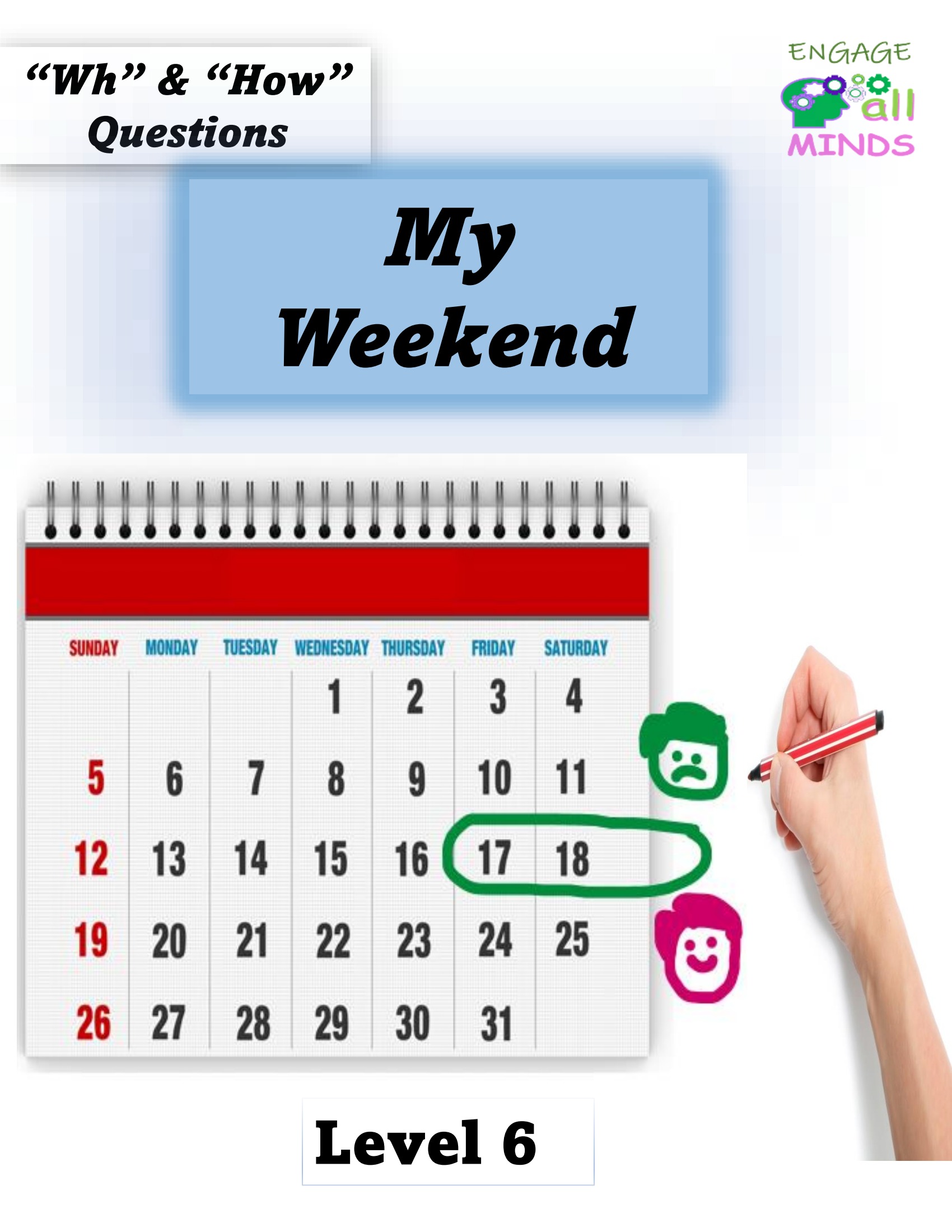My Weekend.pdf-page2of7 My Weekend Level 6 - Image 1
