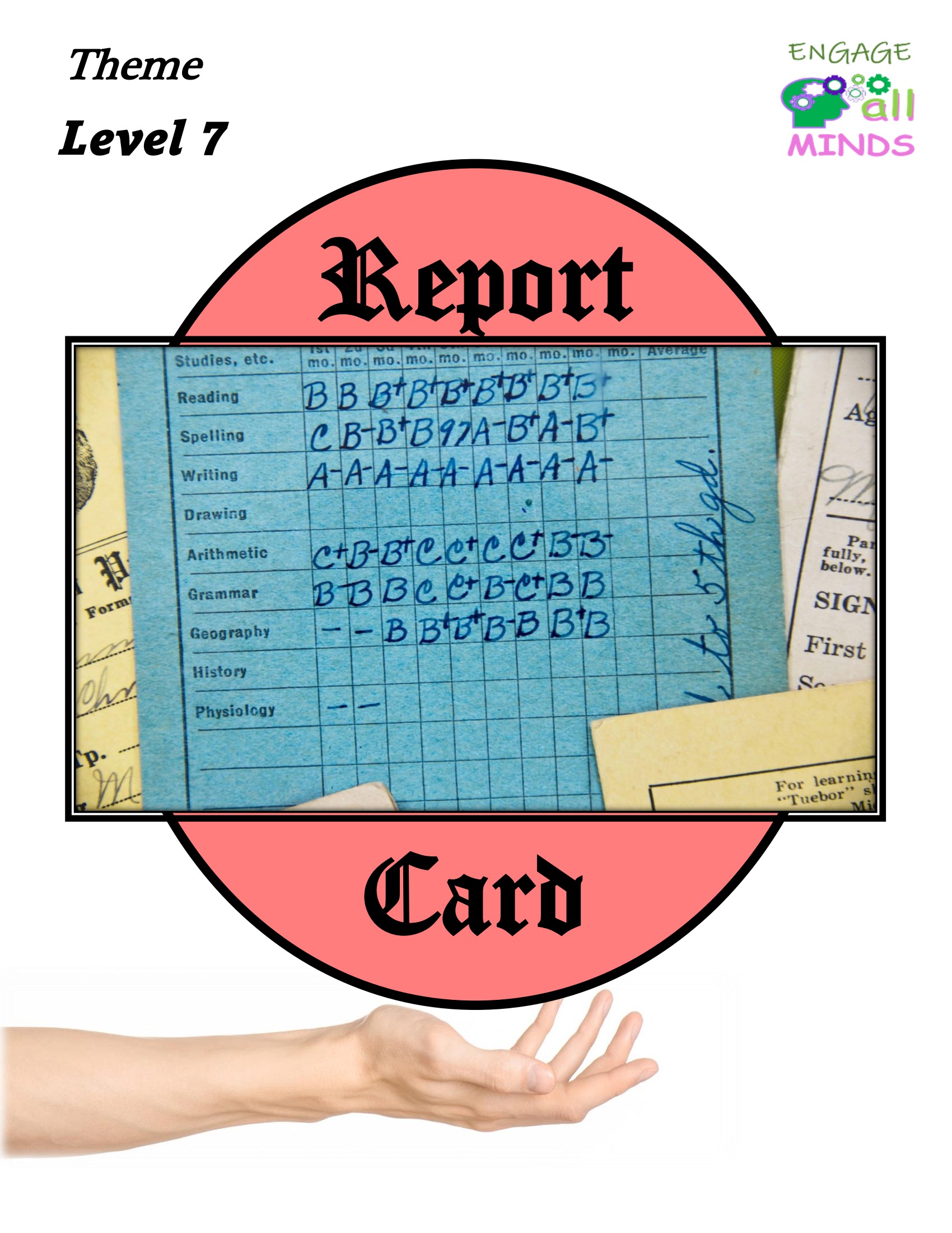 Report Card.pdf-page1of7 Report Card Level 7 - Image 1