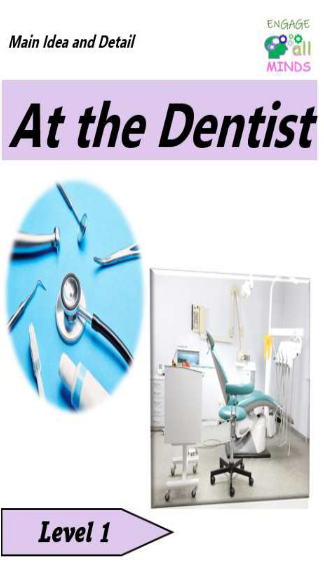 ELA main pages 1 copy_page-0082 At The Dentist Level 1 - Image 1