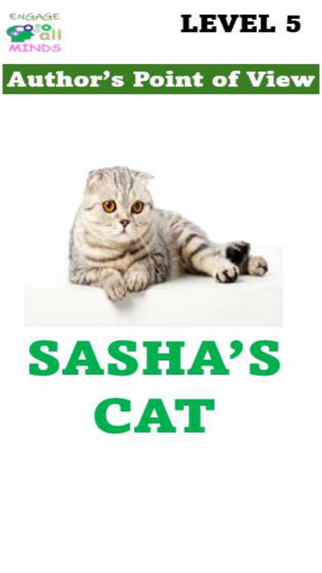 ELA main pages 1_page-0018 Sasha's Cat Level 5 - Image 1