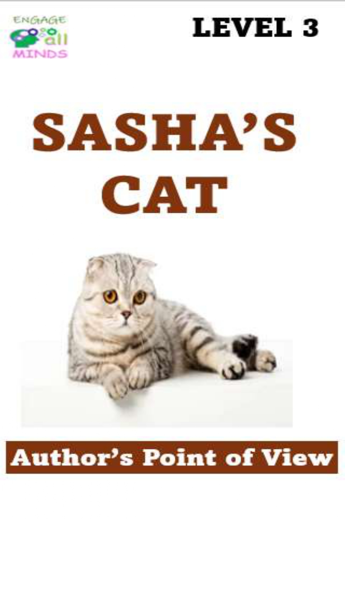 ELA main pages 1_page-0020 Sasha's Cat Level 3 - Image 1