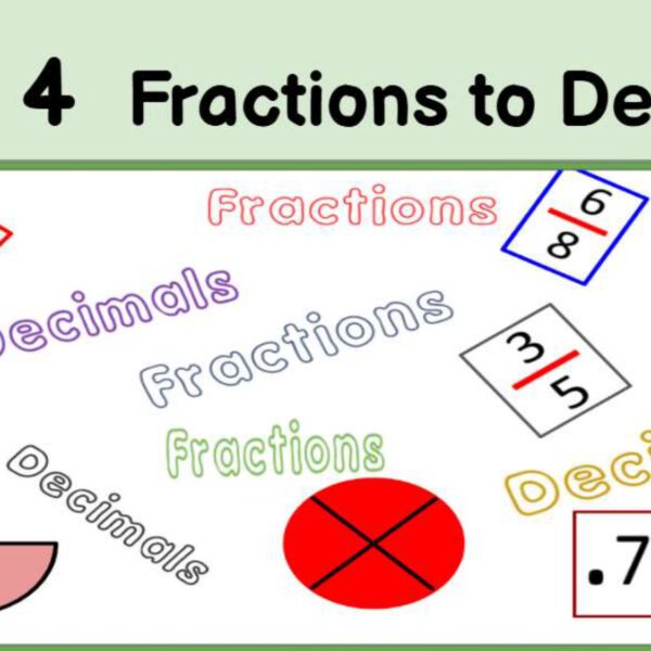 Fractions to Decimals Level 4