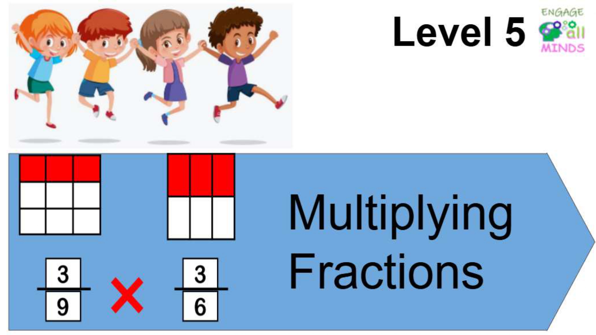 Fraction cover sheets_page-0023 Multiplying Fractions Level 5 - Image 1