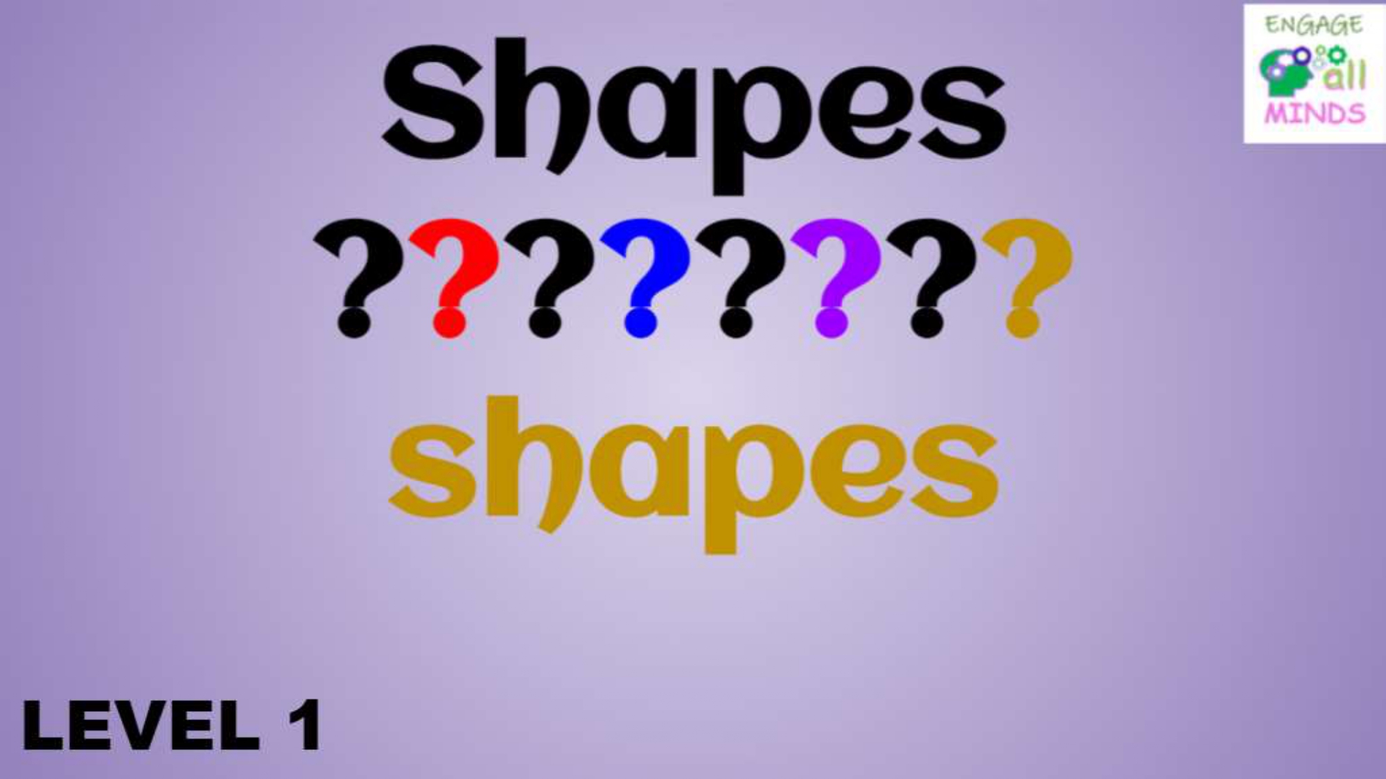Kindergarten cover sheets_page-0010 Shapes Level 1 - Image 1