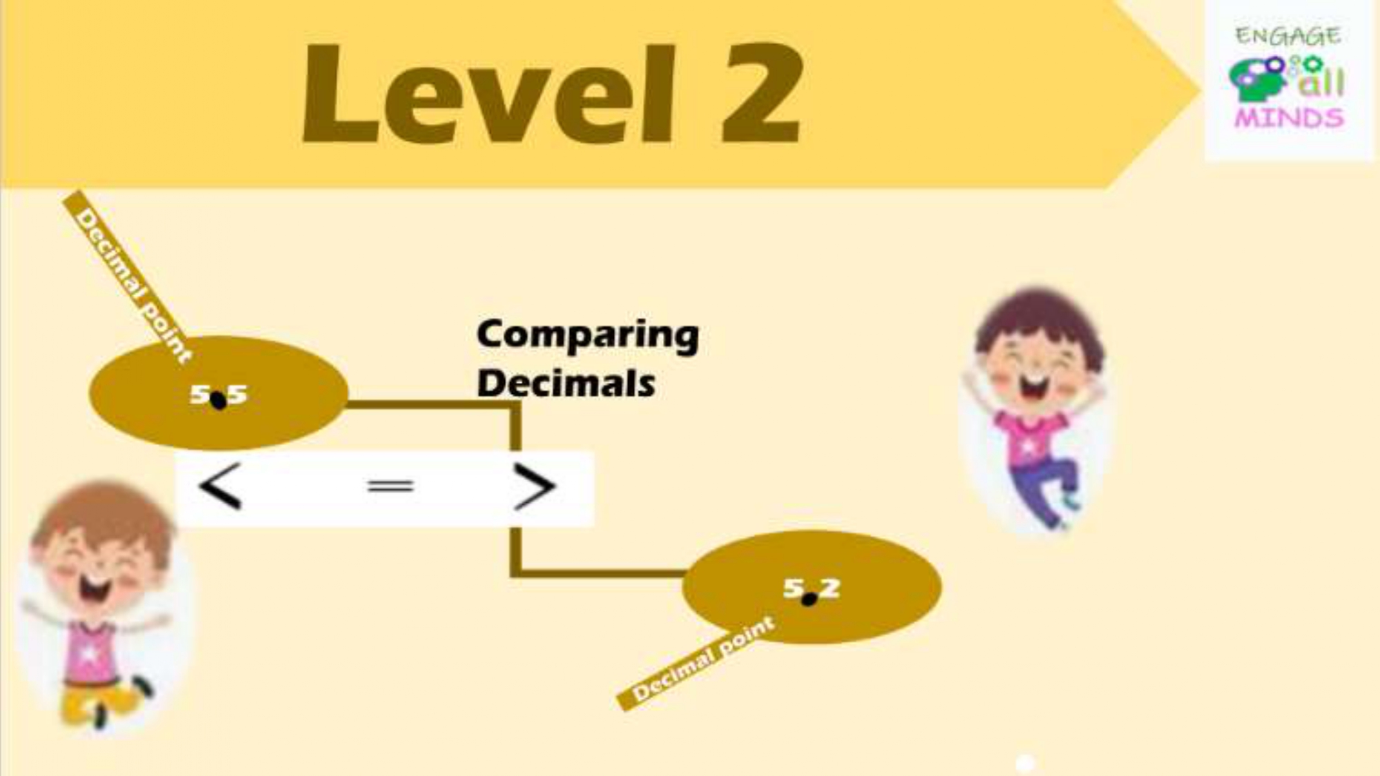 Main cover sheet Decimals Section_page-0020 Comparing Decimals Level 2 - Image 1