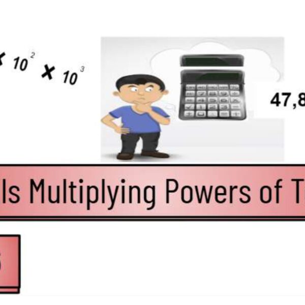 Multiplying powers of ten Level 6