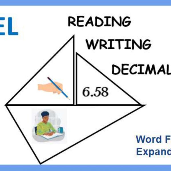 Reading and Writing Decimals: Expanded & Word Form Level 5