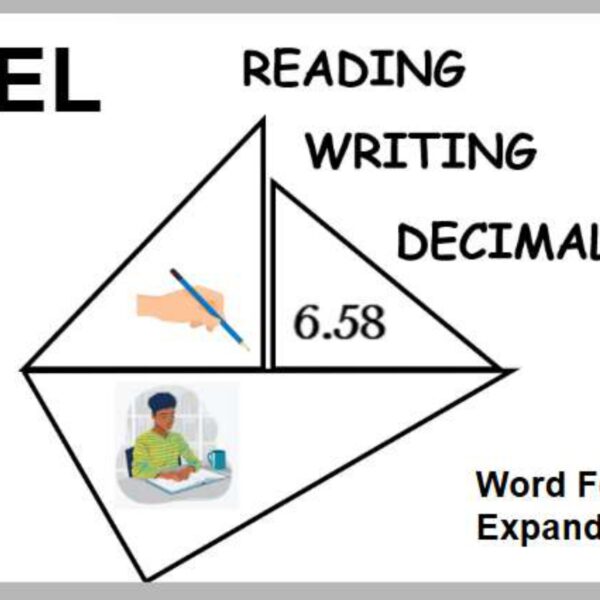Reading and Writing Decimals: Expanded & Word form Level 3