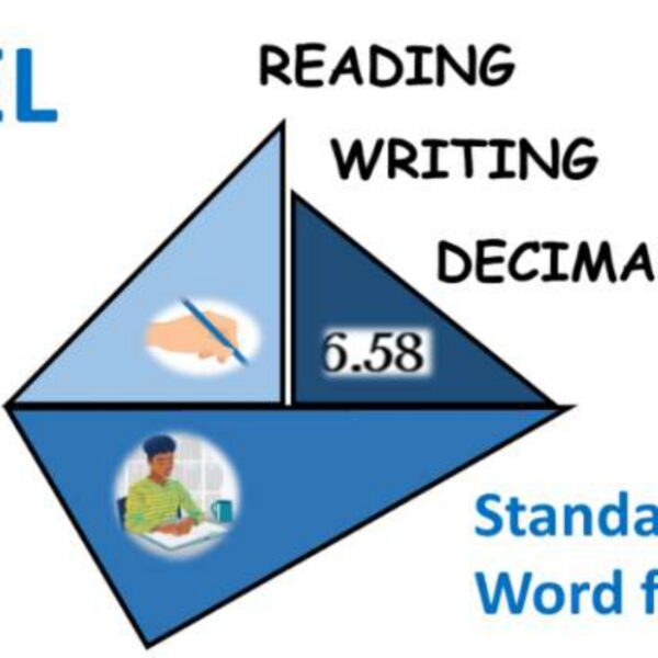 Reading and Writing DecimalsStandard & Word Form Level 5
