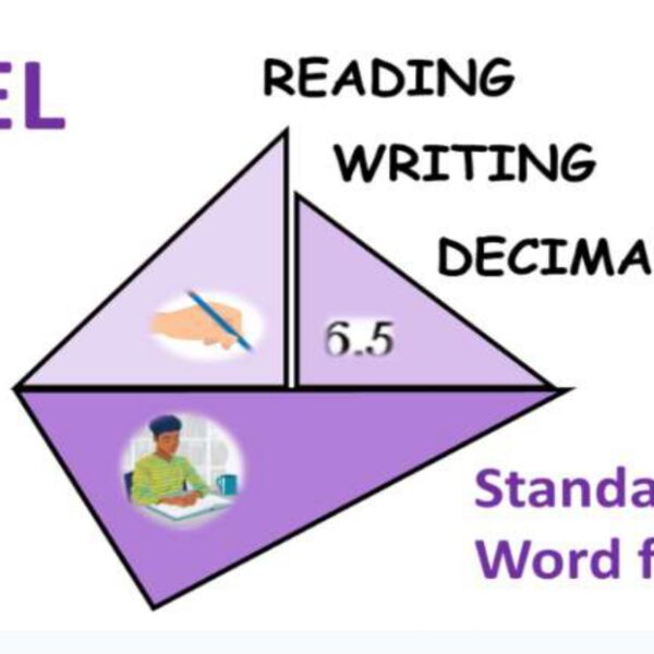 Reading and Writing DecimalsStandard & Word Form Level 1