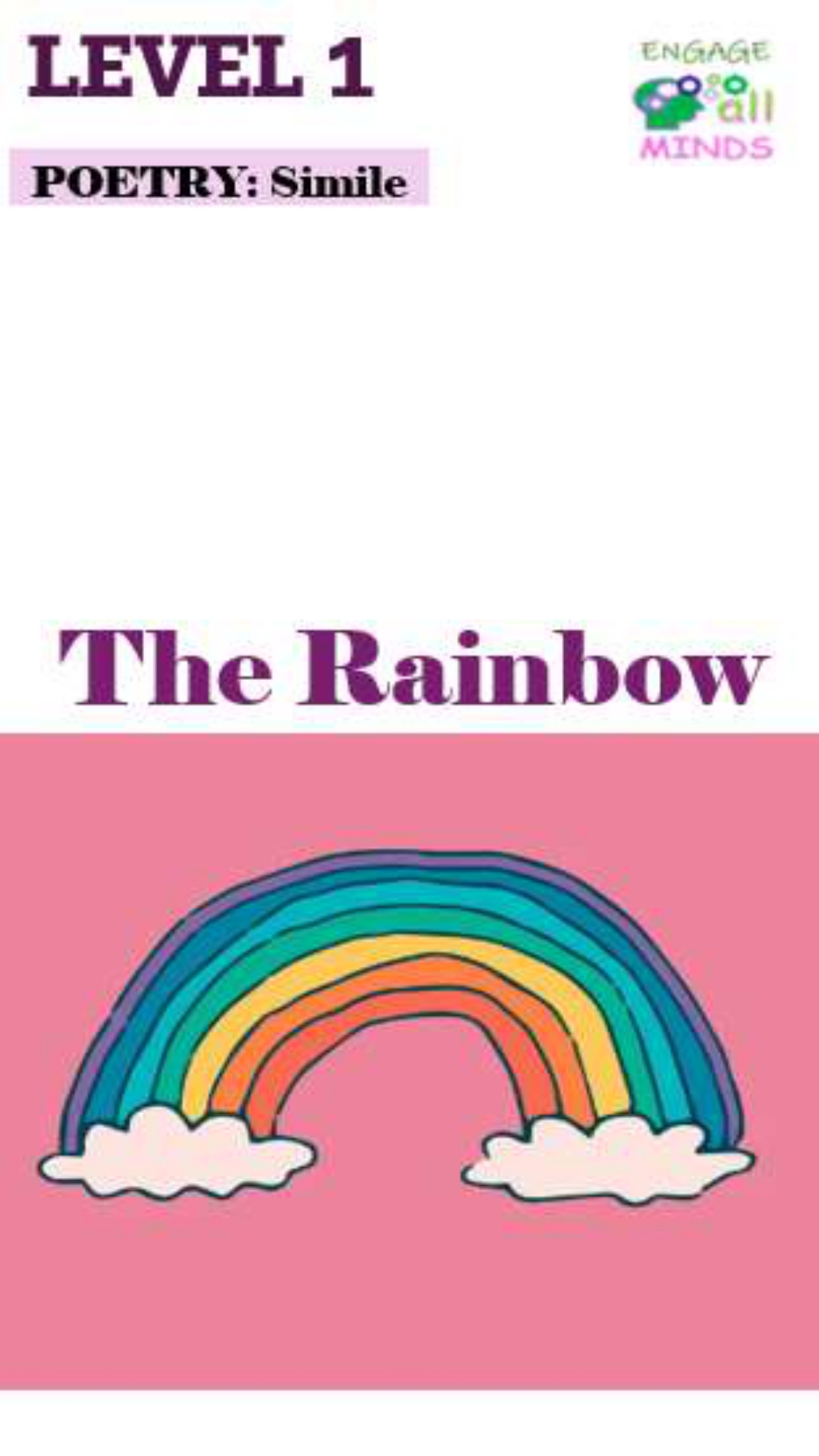 Main cover sheet Poetry for Section_page-0014 The Rainbow Level 1 - Image 1