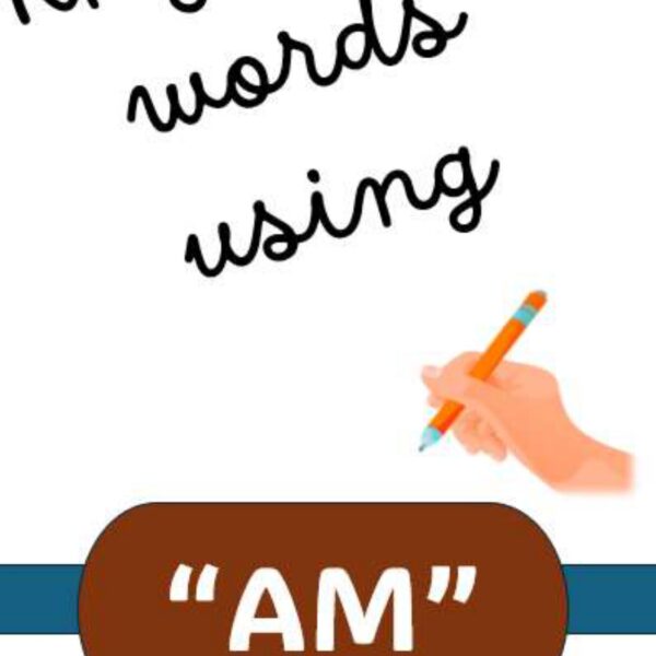 Rhyming words “am” Level 3