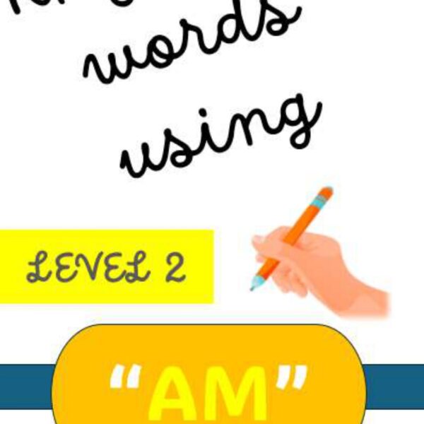Rhyming words “am” Level 2