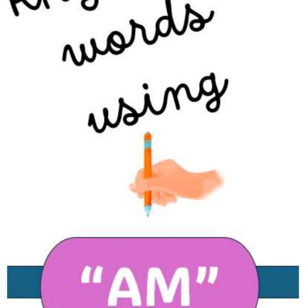 Rhyming words “am” Level 1