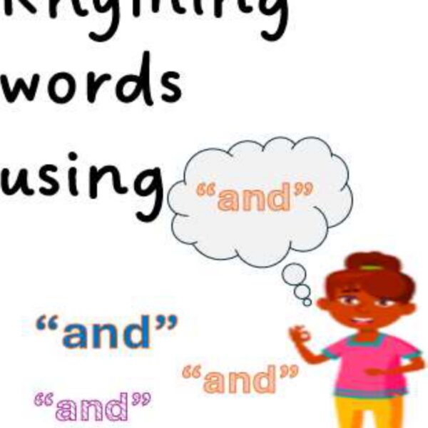 Rhyming words “and” Level 7