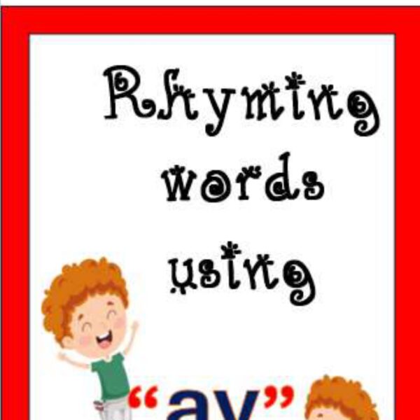 Rhyming words “ay” Level 7