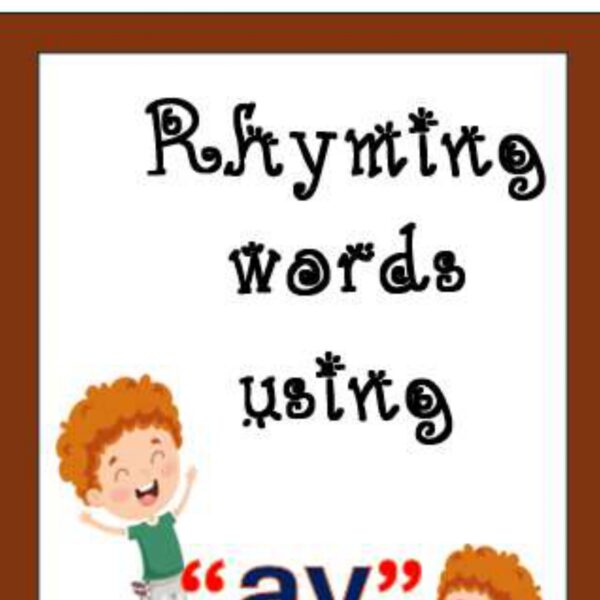 Rhyming words “ay” Level 3
