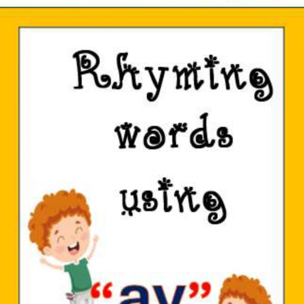 Rhyming words “ay” Level 2