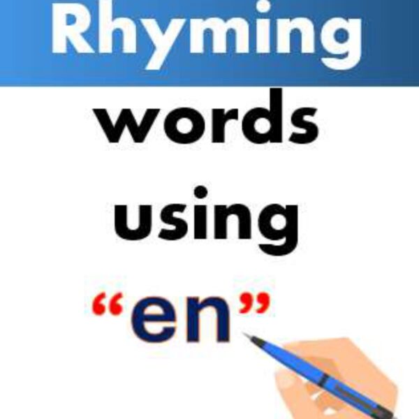 Rhyming words “en” Level 6