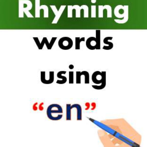 Rhyming words “en” Level 5