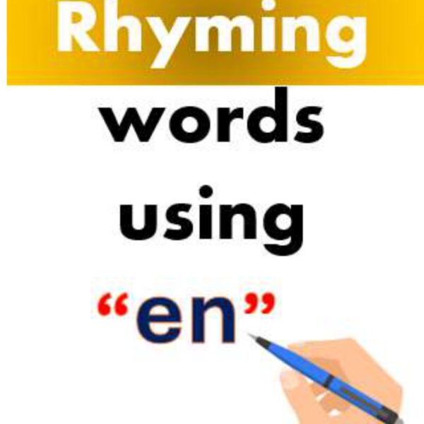 Rhyming words “en” Level 2