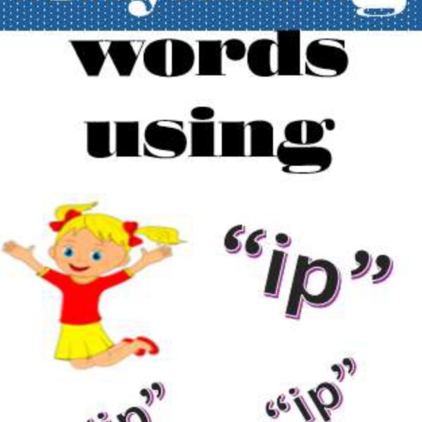 Rhyming words “ip” Level 6