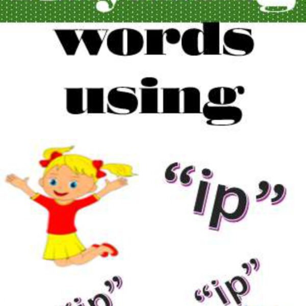 Rhyming words “ip” Level 5