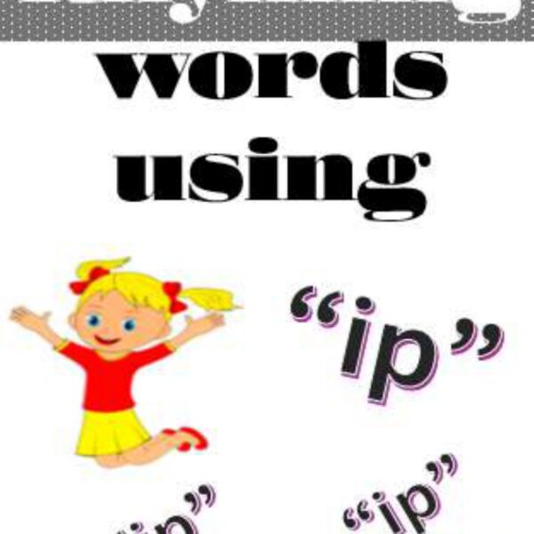 Rhyming words “ip” Level 4