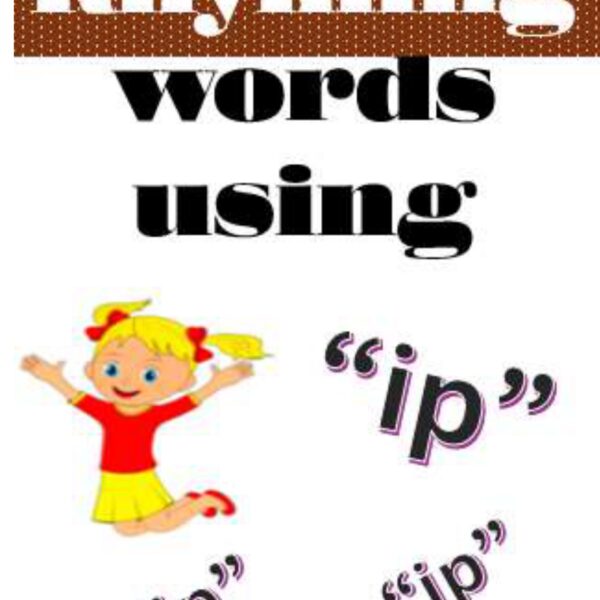 Rhyming words “ip” Level 3