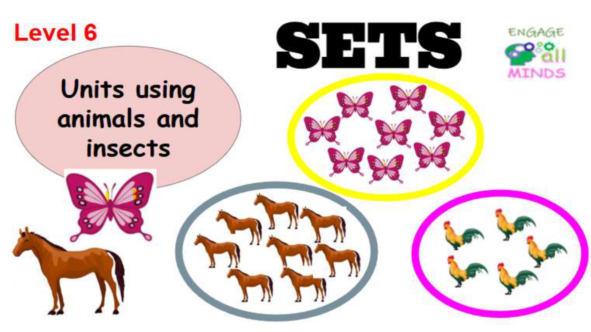 Main cover sheet SKIP counting and sets_page-0015 Units Using Animals And Insects Level 6 - Image 1