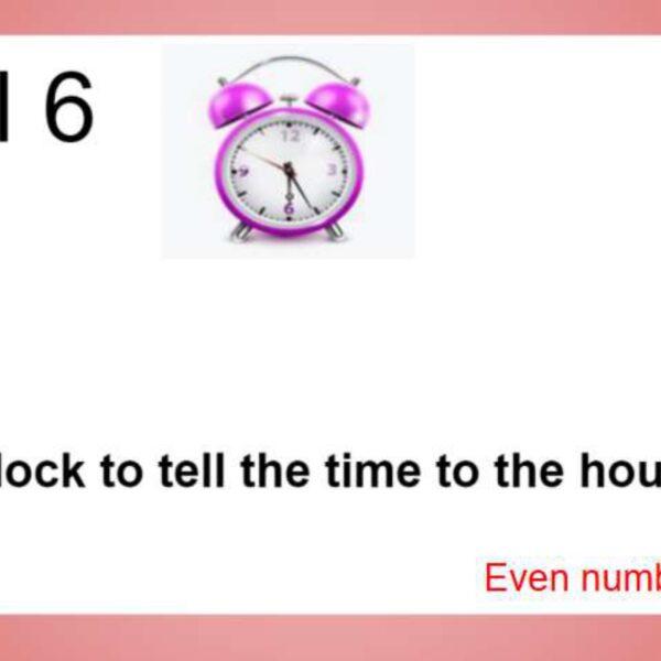 Time: Even number and  Half Hour Level 6