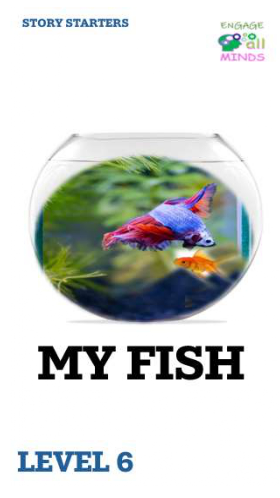 Main cover sheet WRITING for Section_page-0019 My Fish Level 6 - Image 1