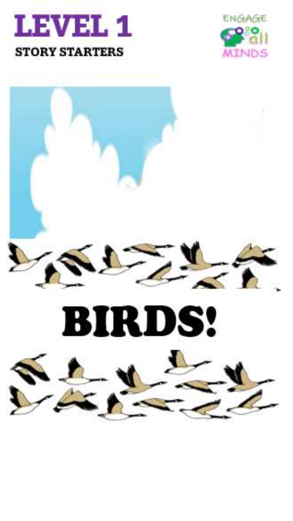 Main cover sheet WRITING for Section_page-0034 Seagulls Level 1 - Image 1