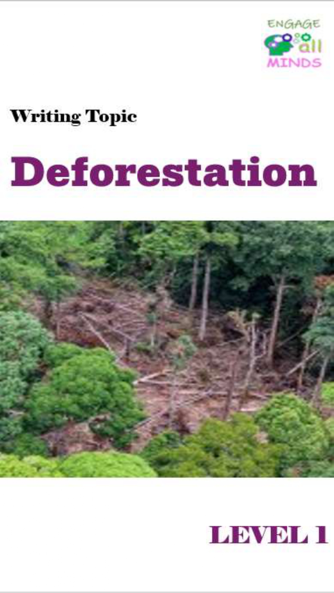 Main cover sheet WRITING for Section_page-0103 Deforestation Level 1 - Image 1