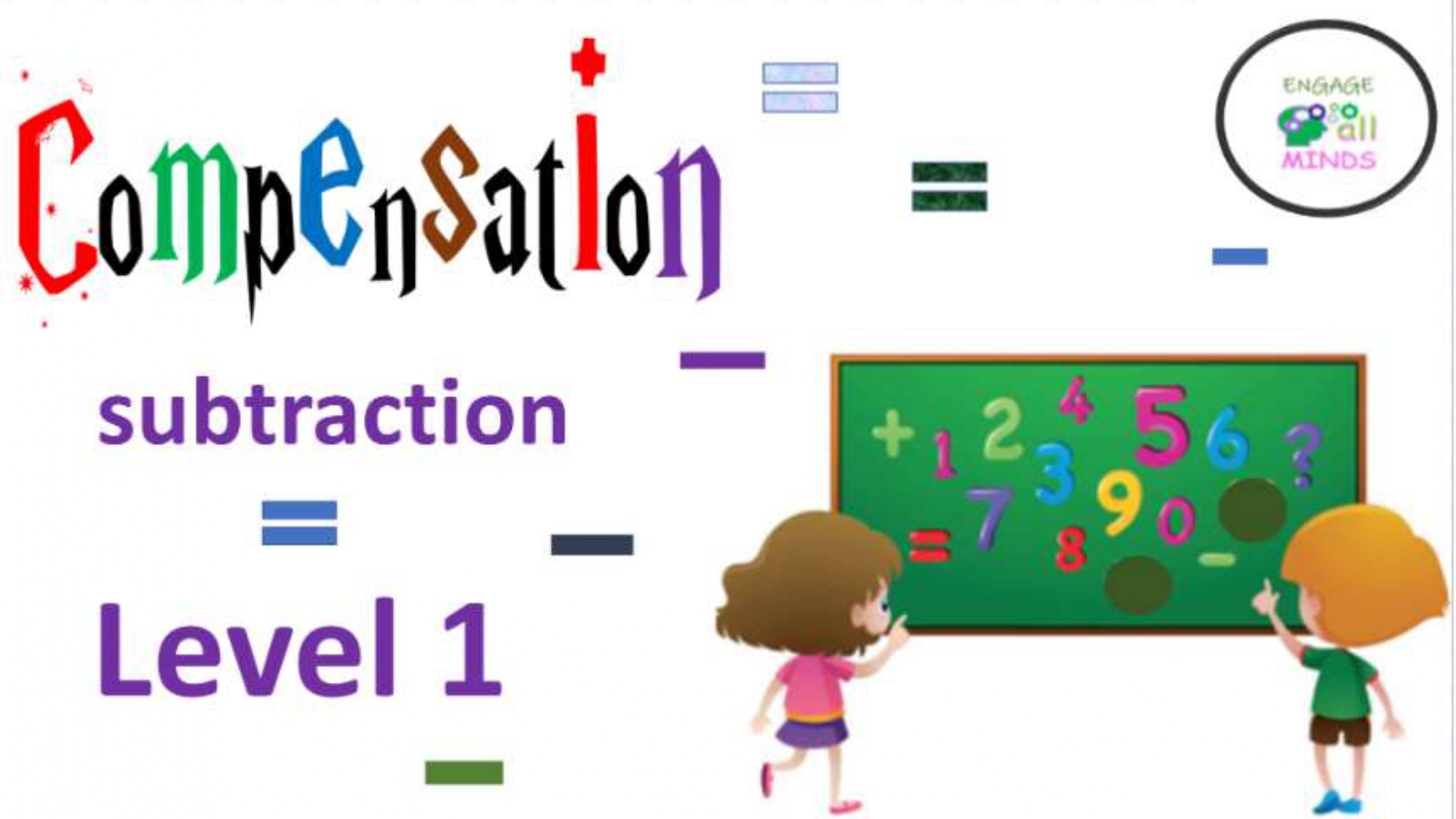 Main cover sheets Mental Math_page-0021 Compensation Subtraction Level 1 - Image 1