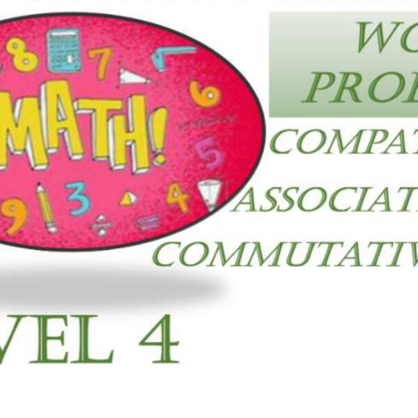 Word associative, commutative properties Level 4