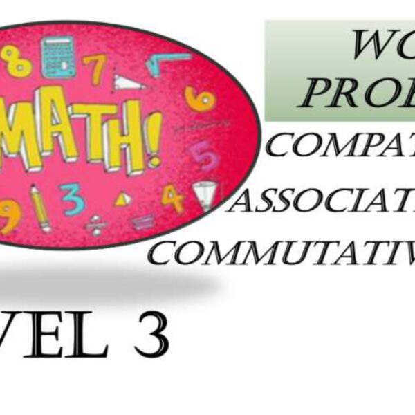 Word associative, commutative properties Level 3