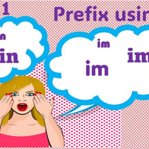Prefix Using "im" "in" Level 1