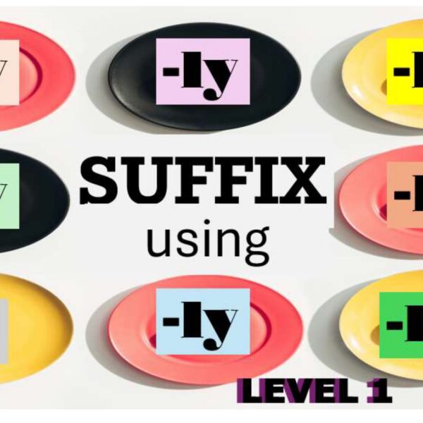 Suffix Using "ly" Level 1