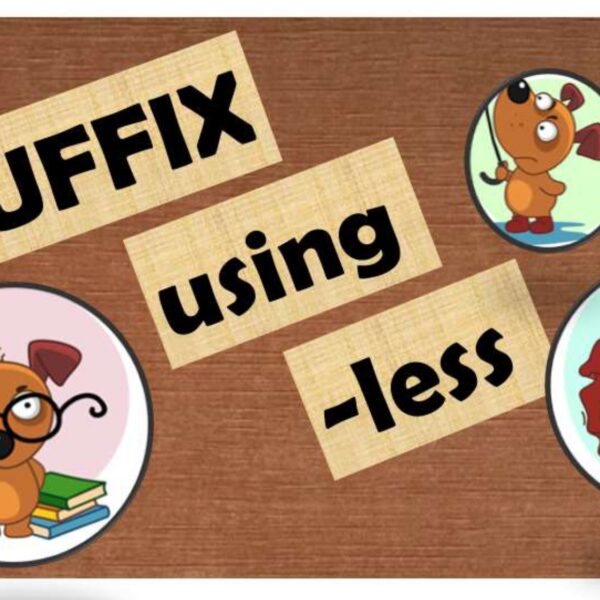 Suffix Using "less" Level 1
