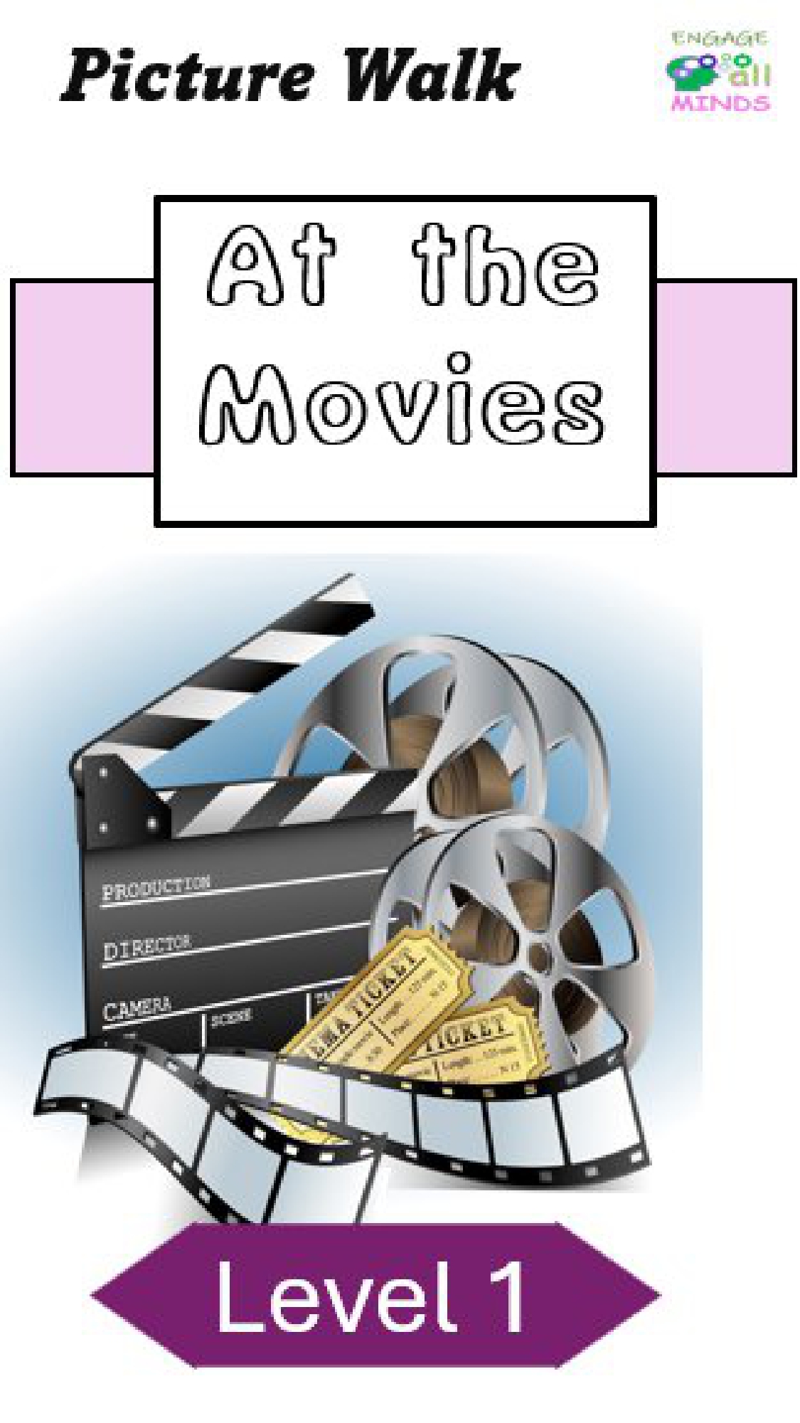 ELL main cover pages_page-0050 At The Movies Level 1 - Image 1