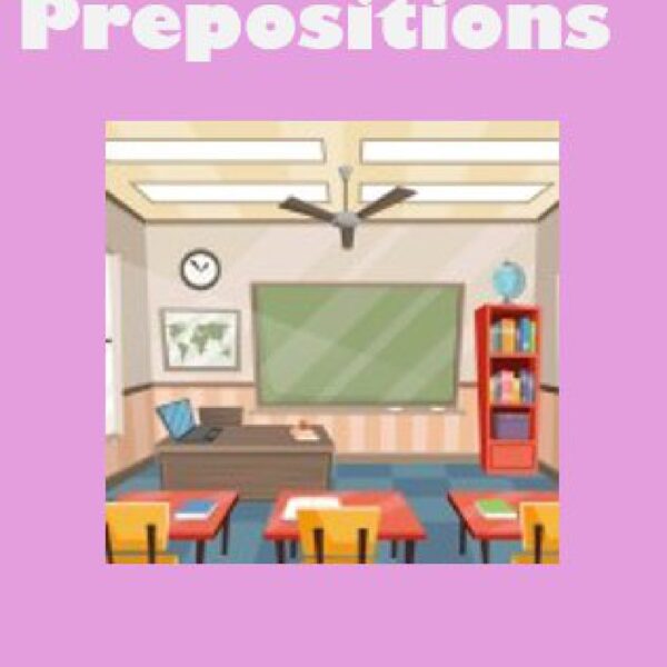 Classroom Preposition Level 1