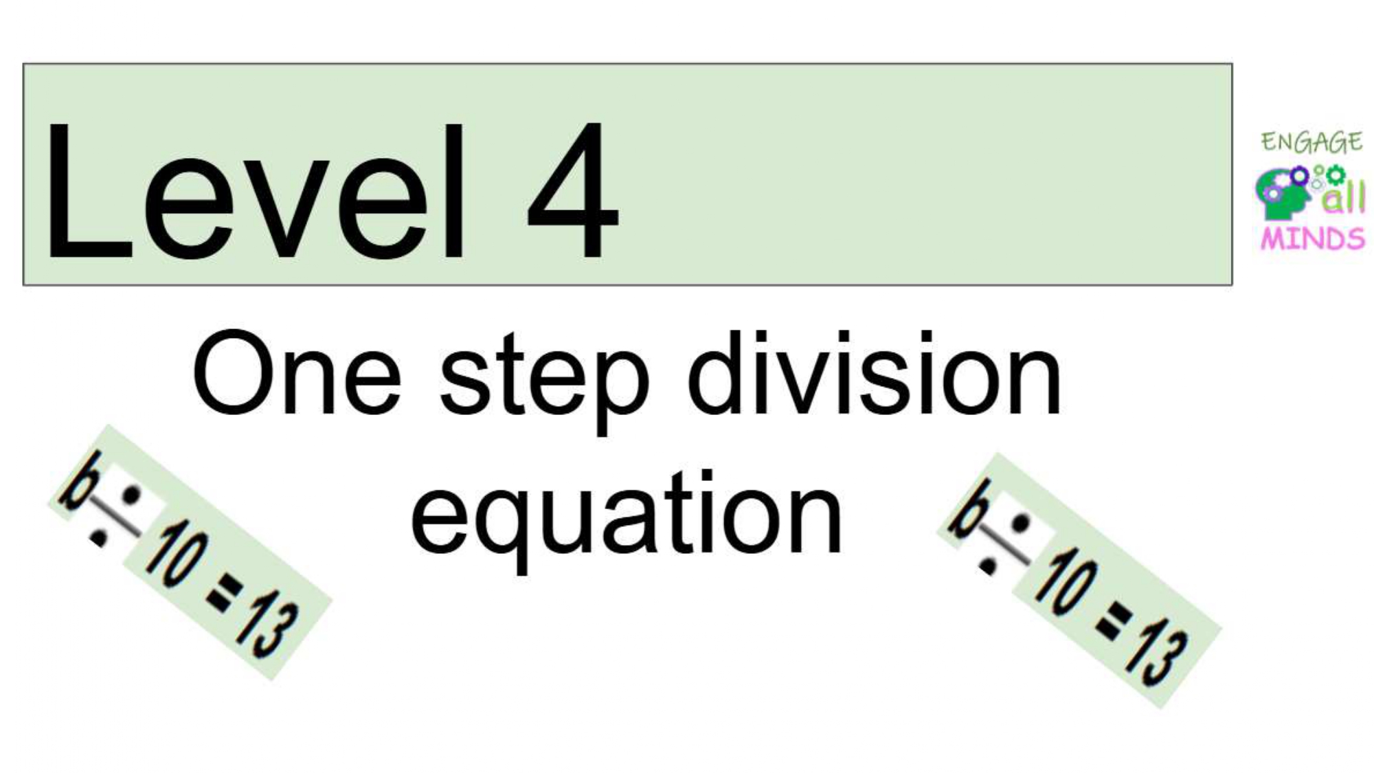 Equation cover sheet_page-0019 One step: Division/multiplication Level 4 - Image 1