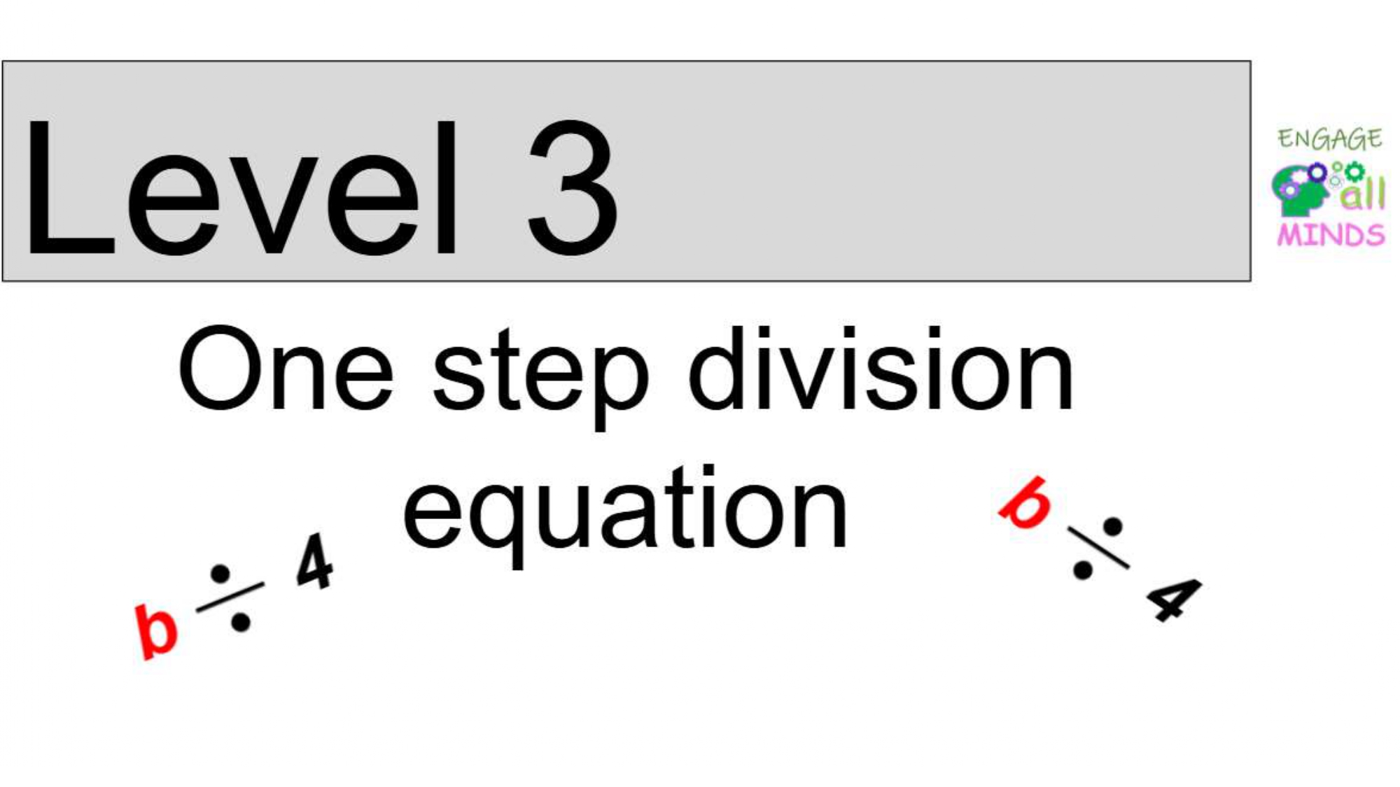 Equation cover sheet_page-0020 One step: Division/multiplication Level 3 - Image 1