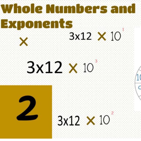 Whole numbers and exponents Level 2