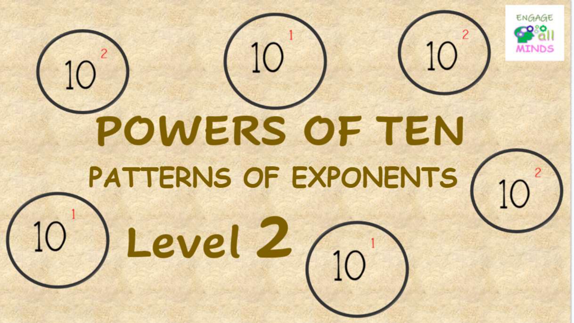 Exponent cover sheet_page-0029 Patterns of exponents: Powers of ten Level 2 - Image 1